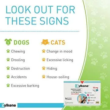 Vetoquinol Zylkene Calming Support for Dogs and Cats