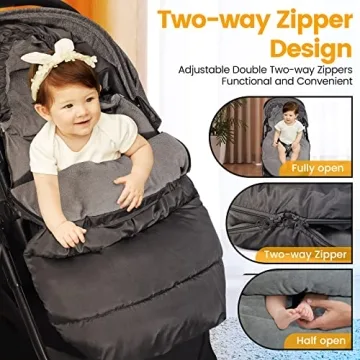 Orzbow Universal Baby Stroller Footmuff - Warm & Waterproof