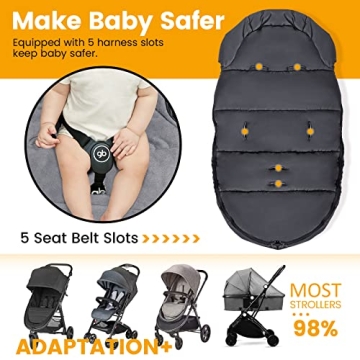 Orzbow Universal Baby Stroller Footmuff - Warm & Waterproof