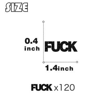 ShuanQ 120pcs Fuck Confetti - Black Glitter Fuck Sign Table Decoration Scatters - Funny Birthday Wedding Bachelorette Party Decorations - Divorced/Single AF Decorative Confetti