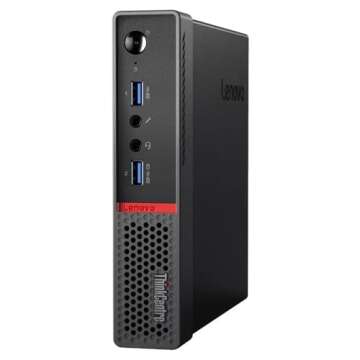 Lenovo ThinkCentre M700 Tiny Desktop with 24" Monitor