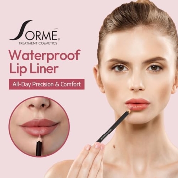 Sorme Smearproof Lipliner: Waterproof & Hydrating Lip Pencil
