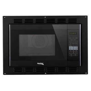 RecPro RV Convection Microwave Black 1.1 Cu. ft | 120V | Microwave | Appliances | Direct Replacement for High Pointe and Greystone