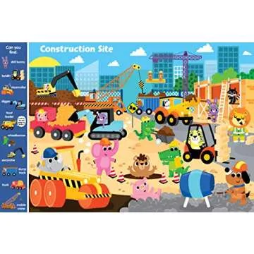 Search & Find Vehicle Sound Book for Toddlers