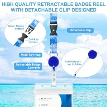 Cruise Luggage Tag Holders and Adjustable Card Lanyards