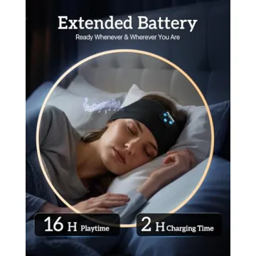 Perytong Bluetooth 5.4 Sleep Headphones for Side Sleepers
