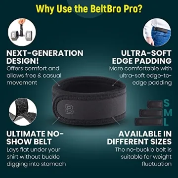 No Buckle Invisible Belt - BeltBro Pro