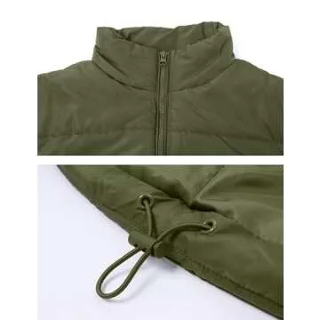 APAFES Women Winter Oversized Puffer Vest - Stylish Comfort