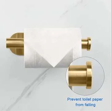 Harigal Stylish Toilet Paper Holder with Shelf - Durable Design