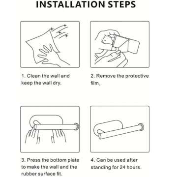 Harigal Stylish Toilet Paper Holder with Shelf - Durable Design