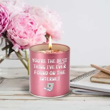 Valentine's Day Gifts for Her, Funny Romantic Scented Candles for Women