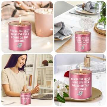 Valentines Day Gifts for Her,Christmas Stocking Stuffers,Birthday Gifts,Scented Candles Friendship Gifts for Women,Funny Romantic Naughty Gifts for Her Funny Gifts Ideas for Girlfriend