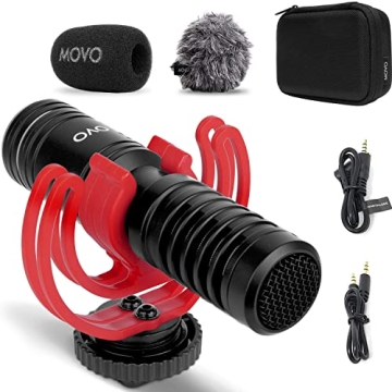 Movo VXR10-PRO Compact Video Microphone for Clear Sound