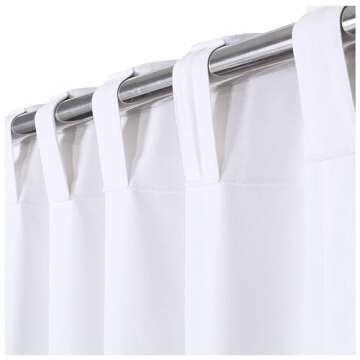 96 inch Long White Curtains,White Curtain,Cotton Curtains Set of 2 size 50x96 inch,Chritsmas,Thanksgiving, White Cotton Drapes,Curtains For Window,Textured White Curtains Set of 2,96" curtains