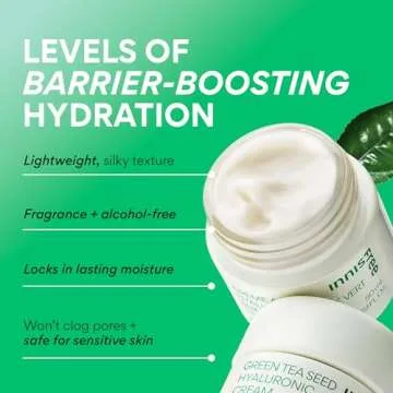 innisfree Hydration Heroes with Green Tea, Routine Kit with Korean Skincare Serum, Cleanser, Toner, and Cream (Packaging May Vary)