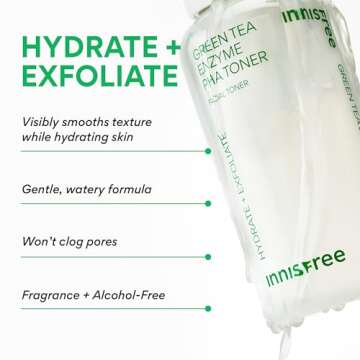 innisfree Hydration Heroes with Green Tea, Routine Kit with Korean Skincare Serum, Cleanser, Toner, and Cream (Packaging May Vary)