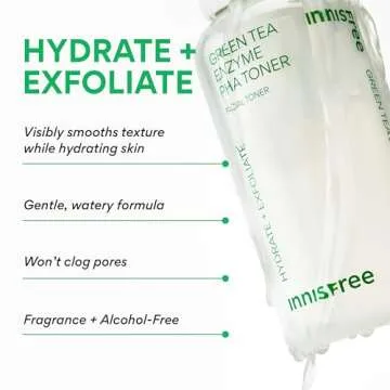 innisfree Hydration Heroes with Green Tea, Routine Kit with Korean Skincare Serum, Cleanser, Toner, and Cream (Packaging May Vary)