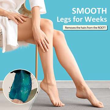 Maxpearl Digital Waxing Kit - Women Men Hard Wax Melt Warmer Kit for Hair Removal - Sensitive Skin, ...