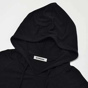 Stylish GINKANA Maternity Hoodie for Expecting Mothers