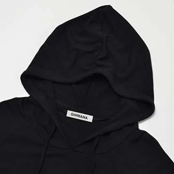 Stylish GINKANA Maternity Hoodie for Expecting Mothers