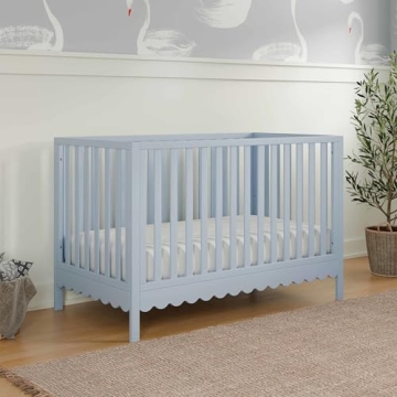 Convertible Baby Crib - DaVinci Sammy Scallop 4-in-1