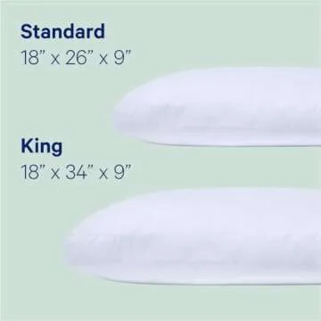 Casper Original Pillow for Sleeping, King Size, Two Pack