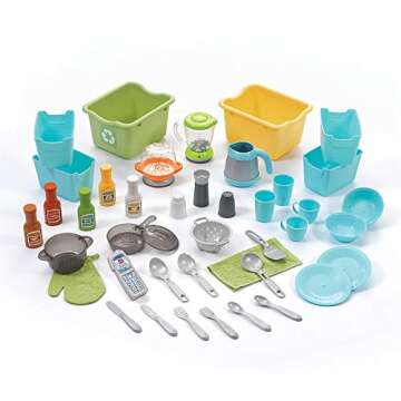 Step2 Mixin' Up Magic Play Kitchen | Plastic Kitichen Playset for Toddlers