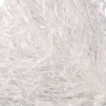 Anderson's Premium White School Spirit Shakers, Cheerleader Pom Poms, Sports Fan, Football, Basketba...