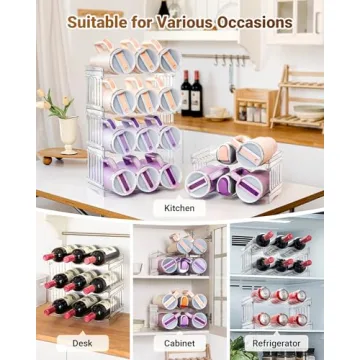 Gracenal Water Bottle Organizer for Stanley Cup Storage