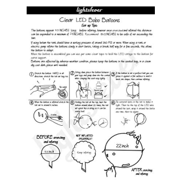 Lightsfever LED Party Balloons for Memorable Celebrations