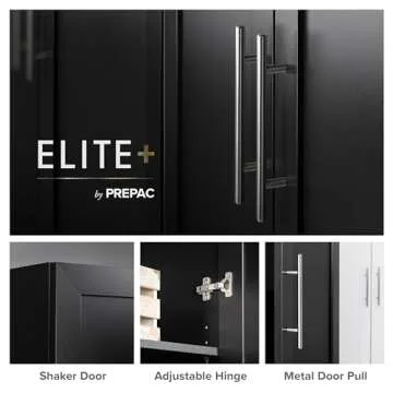 Prepac Elite Storage Cabinet with Adjustable Shelves