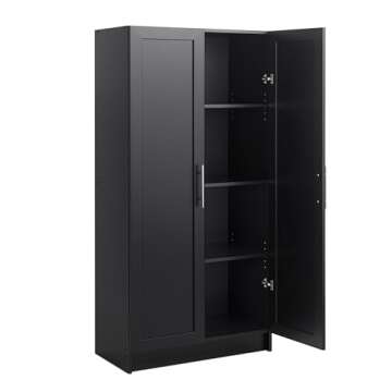 Prepac Elite Storage Cabinet with Adjustable Shelves