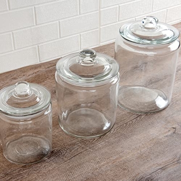 Vetri 1.5 Gallon Glass Storage Jar for Kitchen Decor