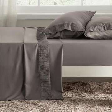 Bedsure Full Size Bed Sheets - 4 Pieces Soft Full Sheet Set - Breathable & Cooling - Hotel Luxury - ...