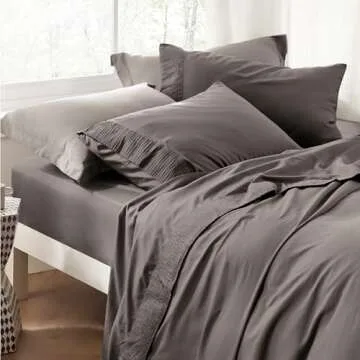 Bedsure Full Size Bed Sheets - 4 Pieces Soft Full Sheet Set - Breathable & Cooling - Hotel Luxury - Easy Care Polyester Microfiber Bedding for Women, Men, Taupe