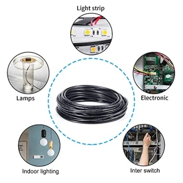24AWG High Conductivity Flexible Electrical Wire 100FT