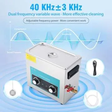 6L Ultrasonic Cleaner - Affordable & Powerful Cleaning Solution
