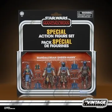 Mandalorian 3.75 Inch Action Figure 4-Pack
