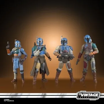 Mandalorian 3.75 Inch Action Figure 4-Pack