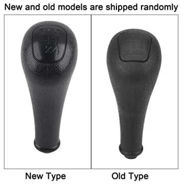 Acouto PU Leather Shift Knob for Benz W123 W140 W20