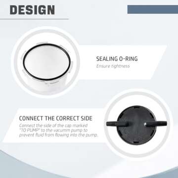 DASBET 21PCS Hand Held Vacuum Pressure Pump Tester Set 2 in 1 Brake Bleeder Kit Brake Clutch Fluid Bleeder Tool Kit for Automotive with Gauge Adapters Brake System Bleeding Tools (Blue)