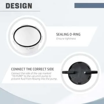 DASBET 21PCS Hand Held Vacuum Pressure Pump Tester Set 2 in 1 Brake Bleeder Kit Brake Clutch Fluid Bleeder Tool Kit for Automotive with Gauge Adapters Brake System Bleeding Tools (Blue)