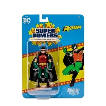 DC Super Powers Robin Action Figure - 4.5in Collectible