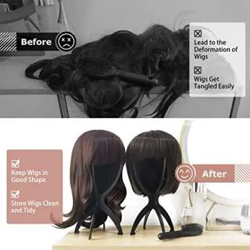 Dreamlover Travel Wig Stand - Lightweight & Durable