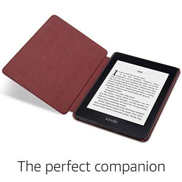 Kindle Paperwhite Leather Cover for 10th Gen 2018