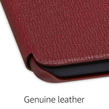 Kindle Paperwhite Leather Cover for 10th Gen 2018