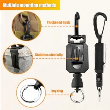 Retractable CB Mic Holder for Truck Drivers and Enthusiasts