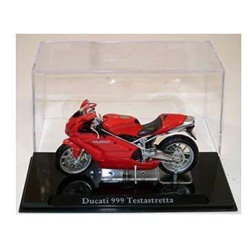 Ex Mag Ducati 999 Testastretta Diecast Model Motorcycle