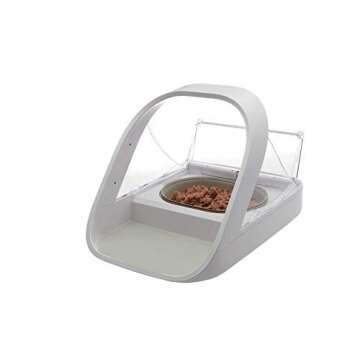 Sure Petcare -SureFlap - SureFeed - Microchip Pet Feeder - Selective-Automatic Pet Feeder Makes Meal Times Stress-Free, Suitable for Both Wet and Dry Food - MPF001