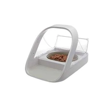 Sure Petcare -SureFlap - SureFeed - Microchip Pet Feeder - Selective-Automatic Pet Feeder Makes Meal Times Stress-Free, Suitable for Both Wet and Dry Food - MPF001